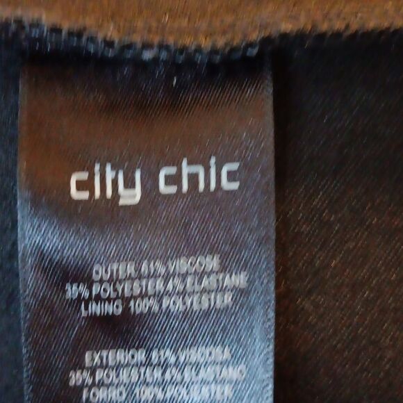 City Chic Black Ponte Dress - Picture 10 of 12